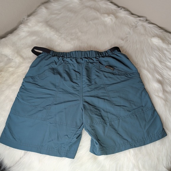 Mens Med Royal Robbins Blue Belted Outdoorhiking Outdoors Nylon Cargo Shorts - Picture 2 of 7